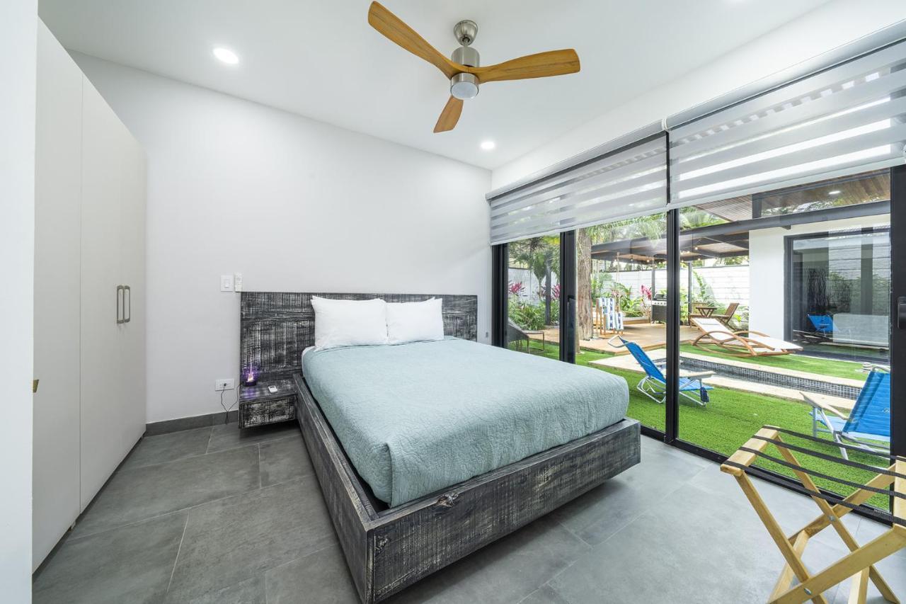 Villa Playa Potrero - New Modern House, Pool In Guitar Shape - Casa Guitarra Exterior foto