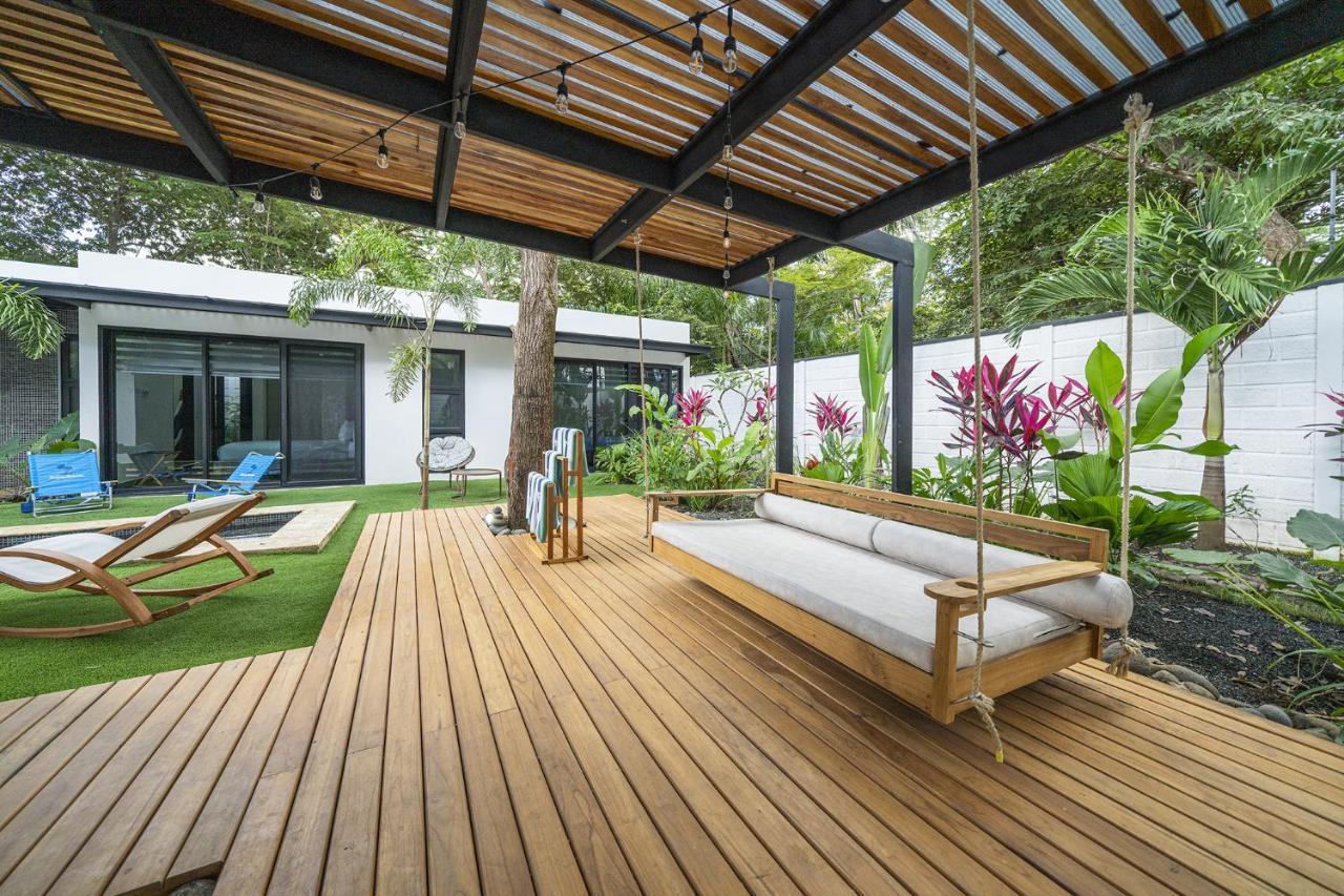 Villa Playa Potrero - New Modern House, Pool In Guitar Shape - Casa Guitarra Exterior foto